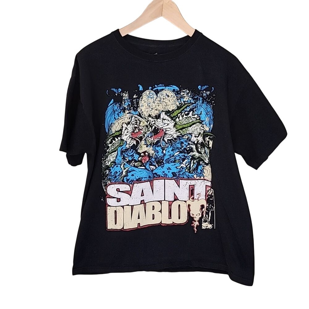 Saint Diablo Concert T-shirt Size Large‎ Unisex